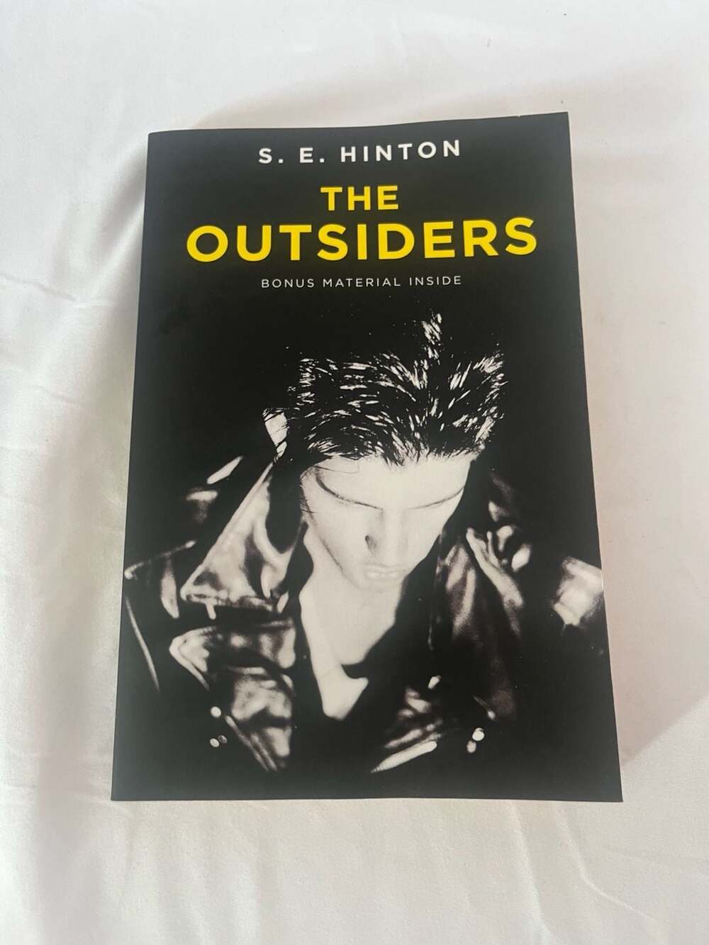 The Outsiders by S.E. Hinton Paperback with Bonus Material Inside